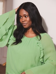 Live Unlimited Curve Frill Ruffle Blouse - Bild 4 von 5