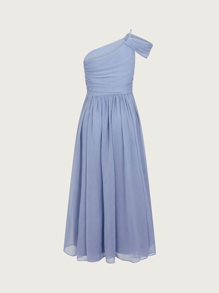 Monsoon Blue Texas One Shoulder Prom Dress - Image 2 of 3