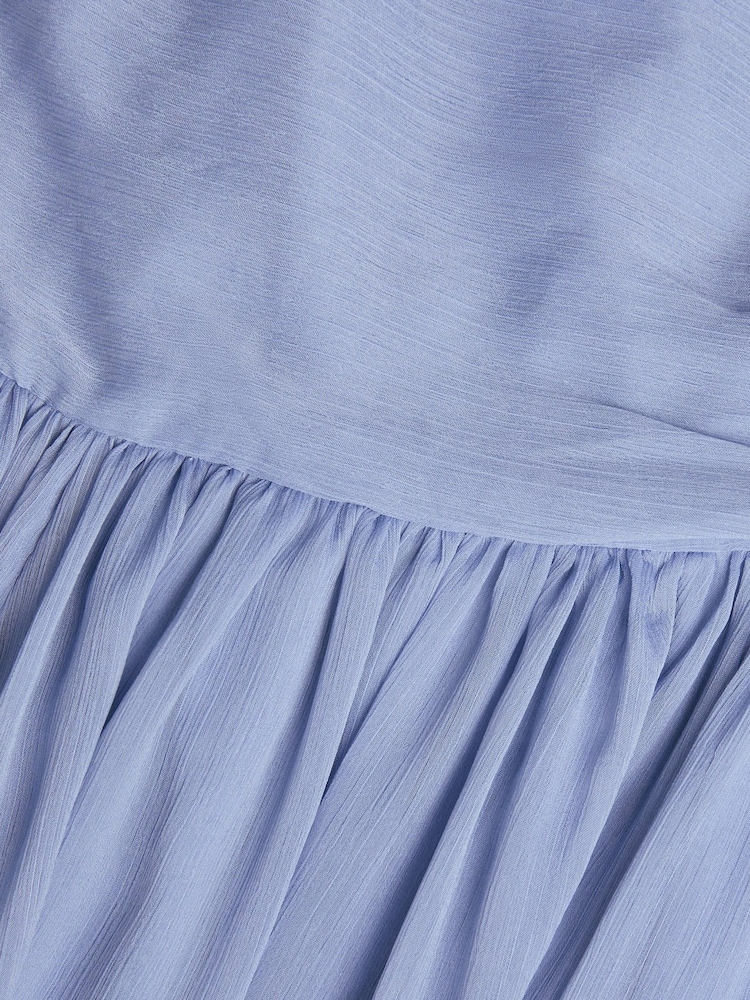 Monsoon Blue Texas One Shoulder Prom Dress - Image 3 of 3