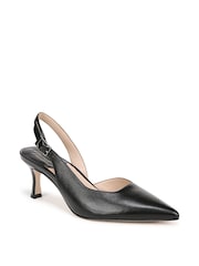črna - Naturalizer zlata (barva); zlato v standardnem kroju Felicia4 Slingback čevlji - Slika 3 iz 6