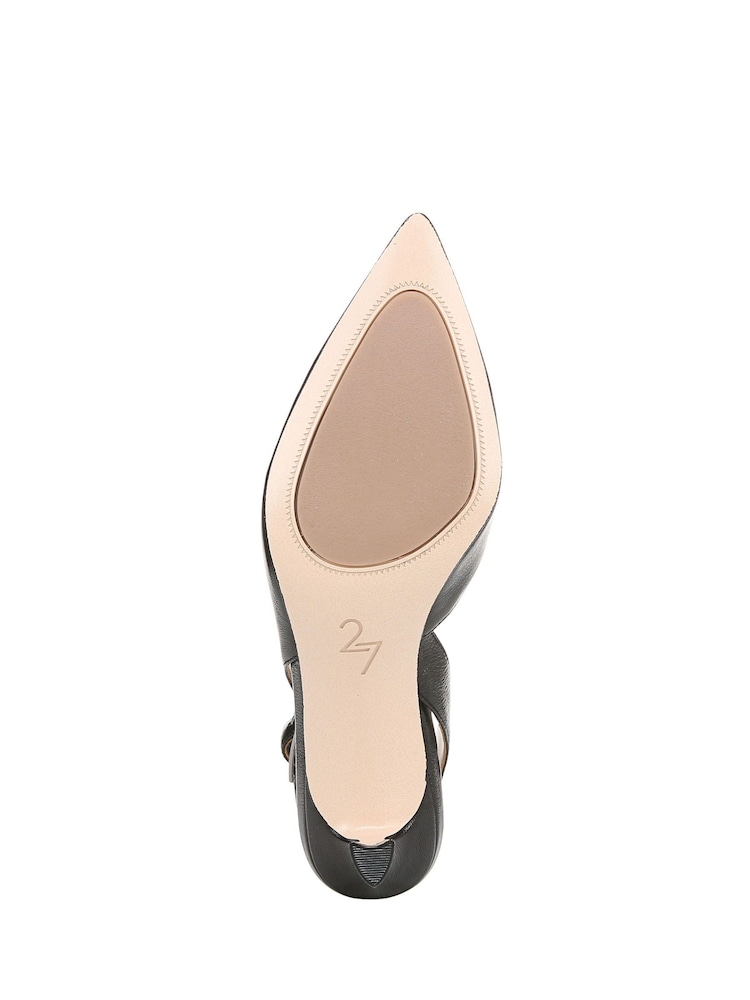 črna - Naturalizer zlata (barva); zlato v standardnem kroju Felicia4 Slingback čevlji - Slika 6 iz 6
