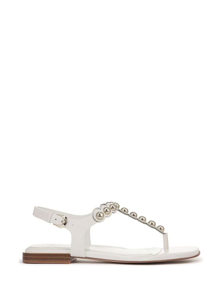 Naturalizer Regular Fit Nara Toe Post Brown Sandals - Image 1 of 7