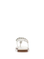Naturalizer Regular Fit Nara Toe Post Brown Sandals - Image 5 of 7