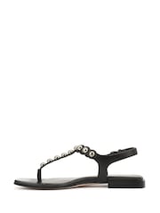 Naturalizer Regular Fit Nara Toe Post Brown Sandals - Image 2 of 7