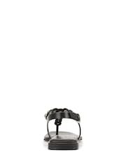 Naturalizer Regular Fit Nara Toe Post Brown Sandals - Image 5 of 7