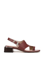 Marrón - Naturalizer Regular Fit Audra Slingback Sandals - Imagen 1 de 7