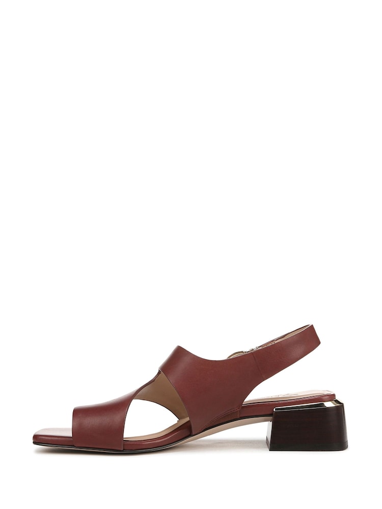Marrón - Naturalizer Regular Fit Audra Slingback Sandals - Imagen 2 de 7