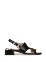 Negro - Naturalizer Regular Fit Audra Slingback Sandals - Imagen 1 de 7