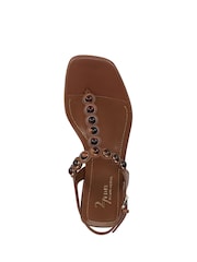 Naturalizer Regular Fit Nara Toe Post Brown Sandals - Image 5 of 6