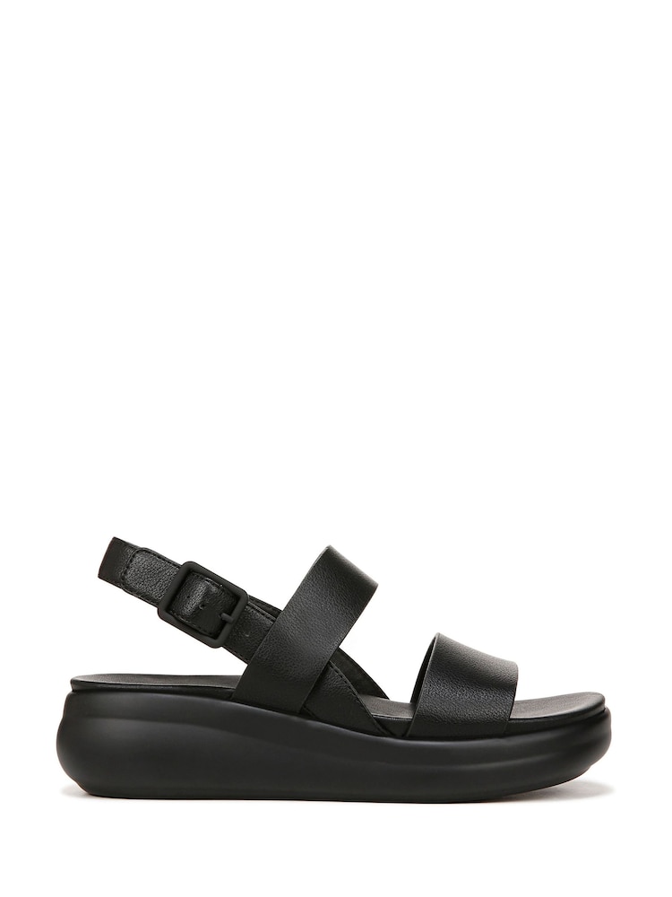 Naturalizer Coast Wide Fit Slingback Black Sandals - Image 1 of 7