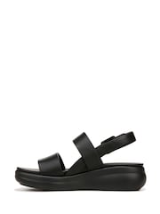Naturalizer Coast Wide Fit Slingback Black Sandals - Image 2 of 7