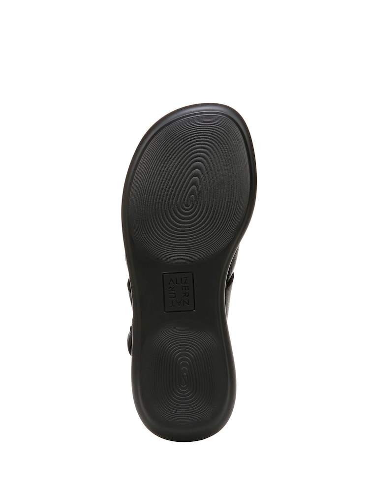 Naturalizer Coast Wide Fit Slingback Black Sandals - Image 7 of 7