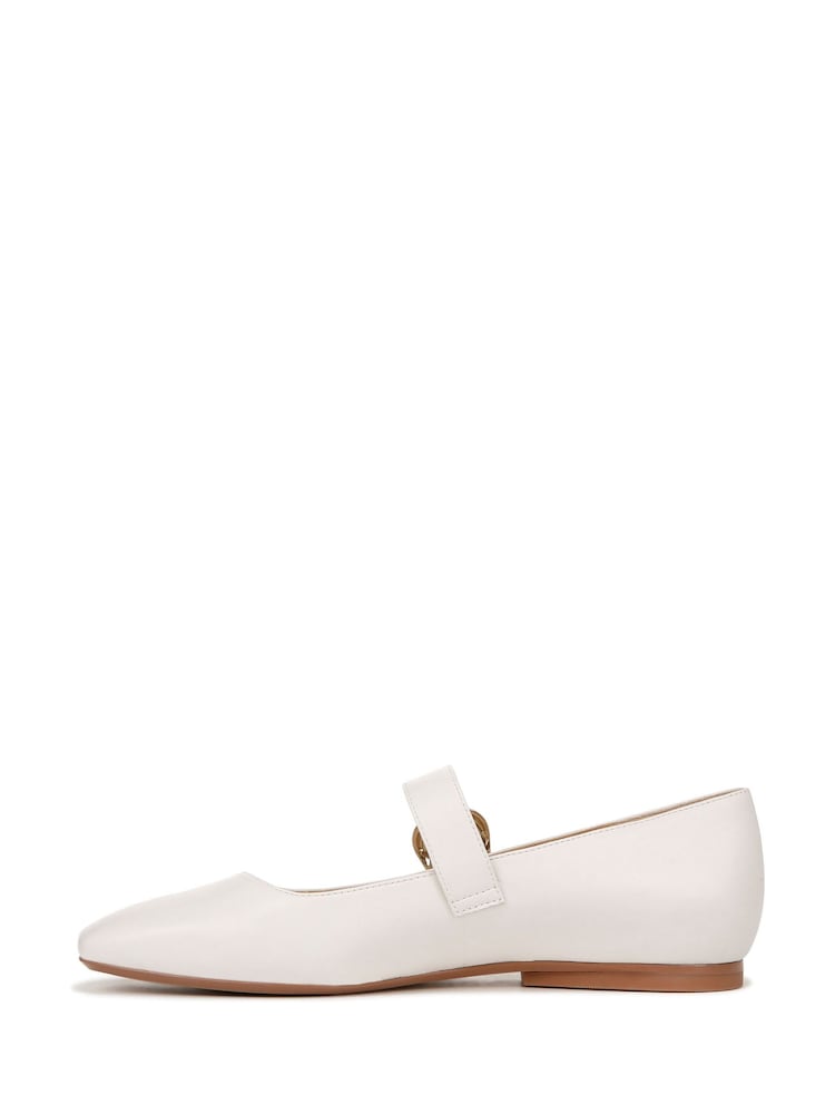 Naturalizer Regular Fit Carter Mary Jane White Shoes - Image 2 of 7 Naturalizer Regular Fit Carter Mary Jane White Shoes - Image 2 of 7