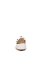 Naturalizer Regular Fit Carter Mary Jane White Shoes - Image 4 of 7