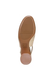 Naturalizer Lane Wide Fit White Slingback Shoes - Image 5 of 6