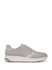 Naturalizer Grey Shay Wide Fit Lace-Up Trainers - Image 1 of 6