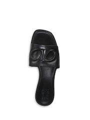 Naturalizer Genevieve Wide Fit Black Slider Sandals - Image 5 of 6