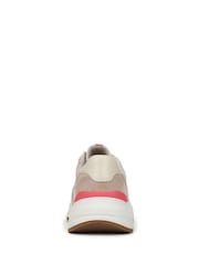 Naturalizer Grey Blossom Wide Fit Lace-Up Trainers - Image 5 of 7