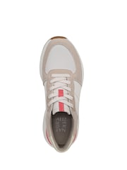 Naturalizer Grey Blossom Wide Fit Lace-Up Trainers - Image 6 of 7