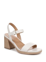 Naturalizer Rose Wide Fit Ankle Strap Black Sandals - Image 2 of 6