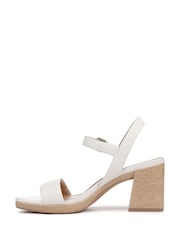 Naturalizer Rose Wide Fit Ankle Strap Black Sandals - Image 3 of 6