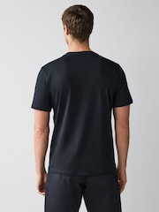 PS Paul Smith Blue Regular Fit Logo T-Shirt - Image 2 of 5