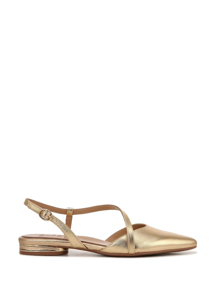 Naturalizer v standardnem kroju zlata (barva); zlato Hawaii Slingback čevlji - Slika 1 iz 7 Naturalizer v standardnem kroju zlata (barva); zlato Hawaii Slingback čevlji - Slika 1 iz 7