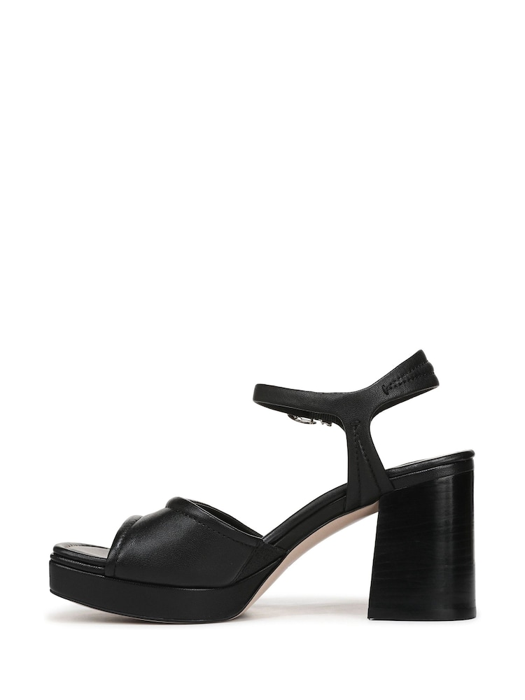 Naturalizer Regular Fit Paloma Heeled Ankle Strap Brown Sandals - Image 2 of 5