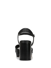 Naturalizer Regular Fit Paloma Heeled Ankle Strap Brown Sandals - Image 3 of 5