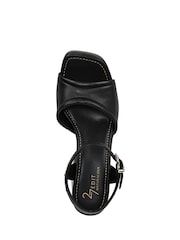 Naturalizer Regular Fit Paloma Heeled Ankle Strap Brown Sandals - Image 4 of 5