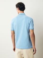 PS Paul Smith Regular Fit Blue Logo Polo Shirt - Image 3 of 7
