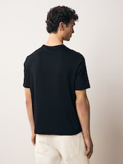 PS Paul Smith Regular Fit Graphic Black T-Shirt - Image 3 of 6