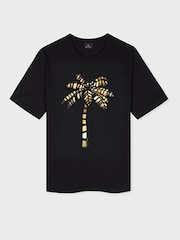 PS Paul Smith Regular Fit Graphic Black T-Shirt - Image 5 of 6