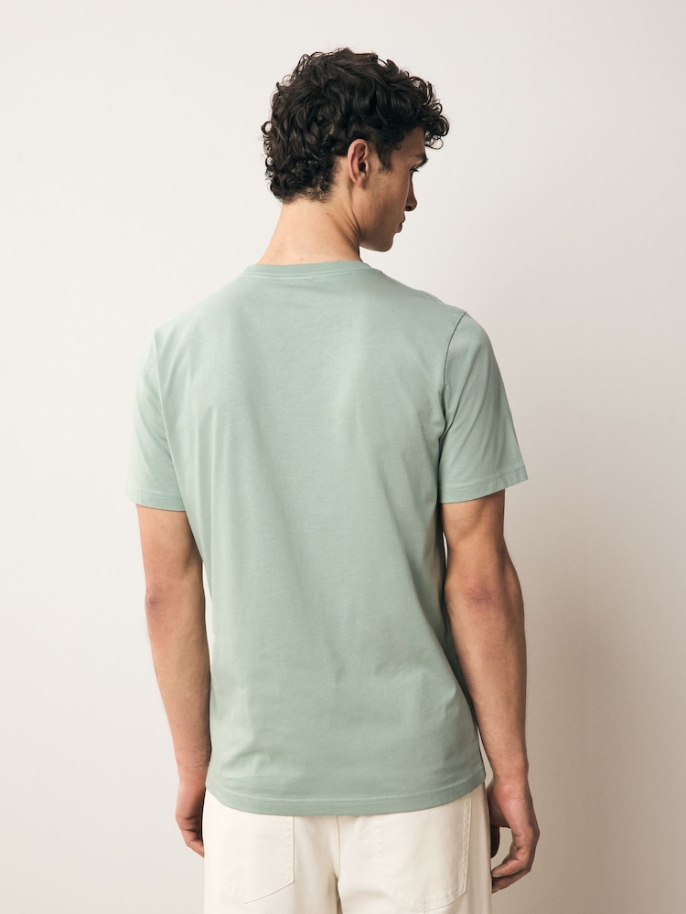 PS Paul Smith Regular Fit Logo T-Shirt - Image 2 of 6 PS Paul Smith Regular Fit Logo T-Shirt - Image 2 of 6