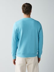 PS Paul Smith Regular Fit Green Logo Sweatshirt - Image 2 of 6