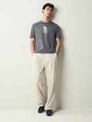 PS Paul Smith Regular-Fit Logo 100% Organic Cotton  T-Shirt - Image 3 of 5