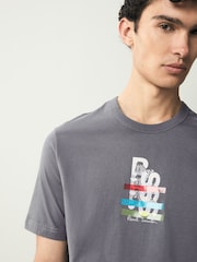 PS Paul Smith Regular-Fit Logo 100% Organic Cotton  T-Shirt - Image 4 of 5