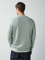 PS Paul Smith Regular Fit Green Logo Sweatshirt - Image 3 of 6