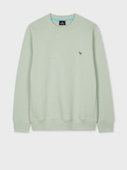 PS Paul Smith Regular Fit Green Logo Sweatshirt - Image 5 of 6