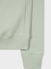 PS Paul Smith Regular Fit Green Logo Sweatshirt - Image 6 of 6