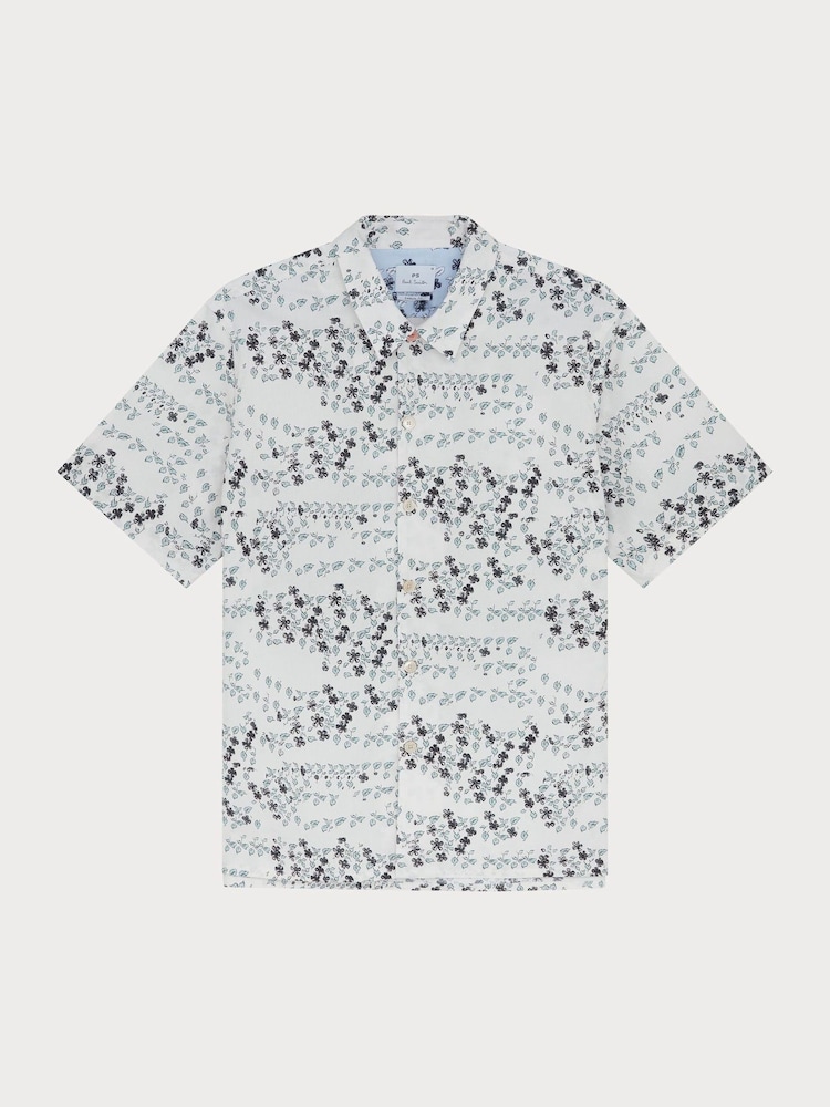 PS Paul Smith Casual Fit White Shirt - Image 4 of 4 PS Paul Smith Casual Fit White Shirt - Image 4 of 4