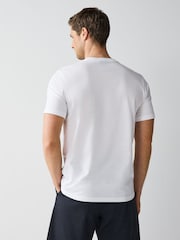 PS Paul Smith Regular Fit Graphic White T-Shirt - Image 3 of 6