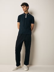 PS Paul Smith Regular Fit Blue Logo Polo Shirt - Image 2 of 7