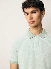 Зеленый - PS Paul Smith Regular Fit Logo Polo Shirt - Image 4 of 8