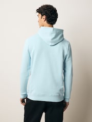 PS Paul Smith Regular Fit Blue Logo Hoodie - Image 3 of 7