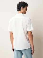 PS Paul Smith Regular Fit Short Sleeve White Shirt - Image 3 of 5