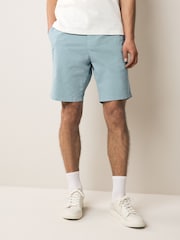 PS Paul Smith Regular Fit Blue Logo Shorts - Image 3 of 7