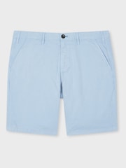 PS Paul Smith Regular Fit Blue Logo Shorts - Image 5 of 7