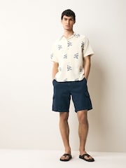 PS Paul Smith Casual Fit Short Sleeve White Shirt - Image 2 of 7