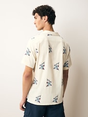 PS Paul Smith Casual Fit Short Sleeve White Shirt - Image 3 of 7